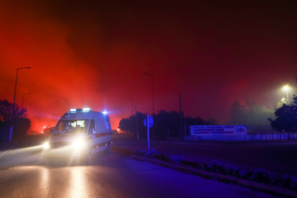 Φωτιά στην Αλεξανδρούπολη: Εκκενώθηκε το νοσοκομείο, ασθενείς μεταφέρθηκαν σε πλοίο