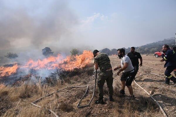 Φωτογραφίες από τα κύρια μέτωπα που μαίνονται στην Ελλάδα