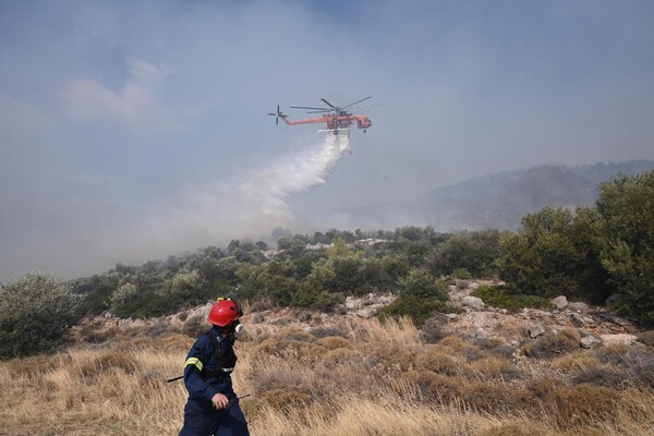 Αρτοποιός για φωτιές: Δυσκολότερη η επιχείρηση στην Πάρνηθα, 