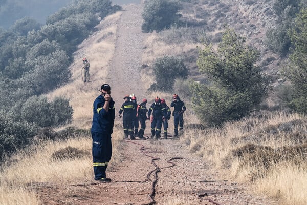 Φωτιά στην Πάρνηθα: Καίγονται σπίτια, εκκενώθηκαν οικισμοί- Αγνοείται 77χρονος