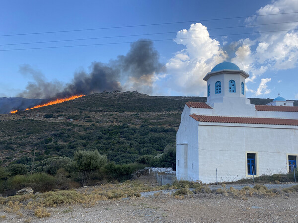 Φωτιές: Μάχη με τον χρόνο στον Έβρο, η κατάσταση στην Άνδρο- 122 πυρκαγιές σε όλη τη χώρα