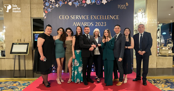 Η Teleperformance τιμήθηκε από την Singapore Airlines με το CEO Service Excellence Award ως εξαιρετικός συνεργάτης