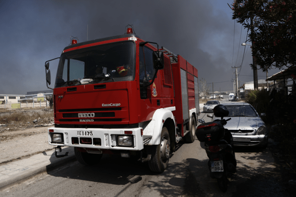 Ταυτοποίηση και προσαγωγή ατόμου για εμπρησμό στον Ασπρόπυργο