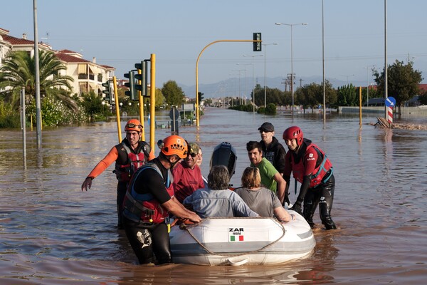 Μήνυμα 112 σε 17 περιοχές της Λάρισας και της Μαγνησίας