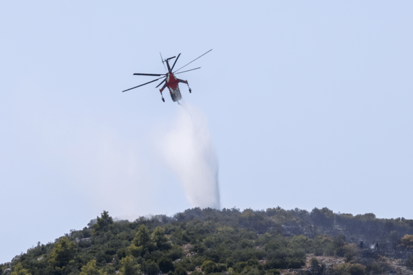 Φωτιά τώρα στο Διδυμότειχο, στην περιοχή Ασβεστάδες