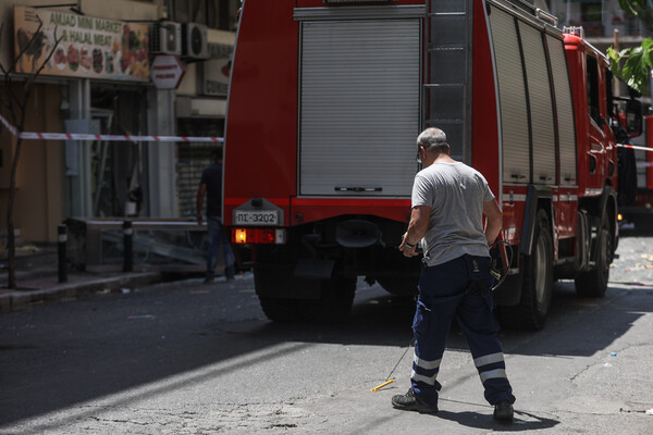 Φωτιά σε ψητοπωλείο στο κέντρο της Αθήνας 