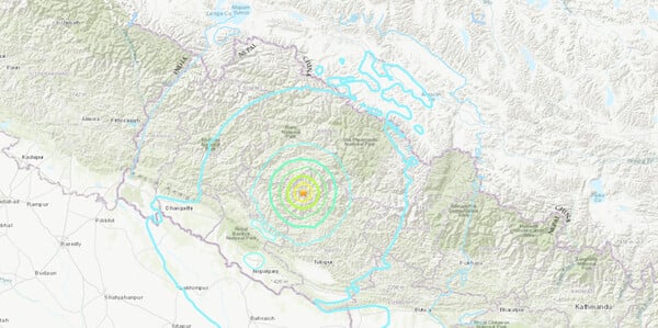 Σεισμός 6,2 βαθμών στο Νεπάλ - Αισθητός μέχρι το Νέο Δελχί