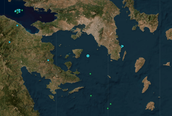 Σεισμός ανοιχτά της Βουλιαγμένης