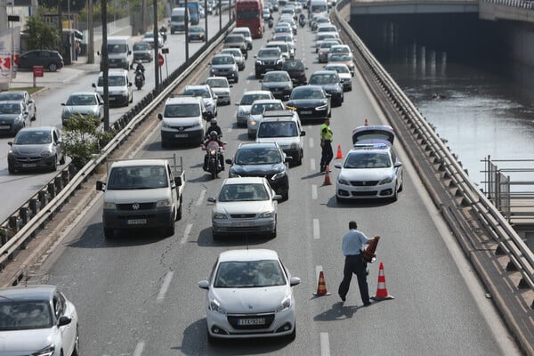 Κυκλοφοριακές ρυθμίσεις την Πέμπτη και την Παρασκευή στον Κηφισό