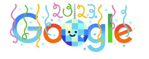Η Google αποχαιρετά το 2023 με ένα γιορτινό doodle