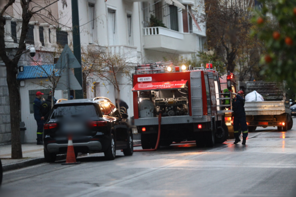 Φωτιά σε βοηθητικό χώρο του Μεγάρου Μαξίμου