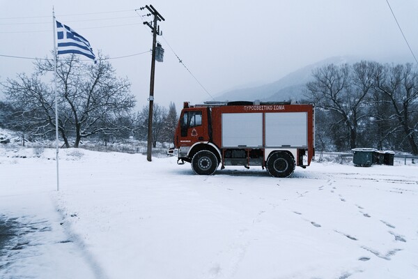 Οι μαγευτικές χιονισμένες Πρέσπες