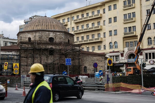 Μετρό Θεσσαλονίκης: Απελευθερώνεται ο χώρος του εργοταξίου στην Εγνατία και την Βενιζέλου