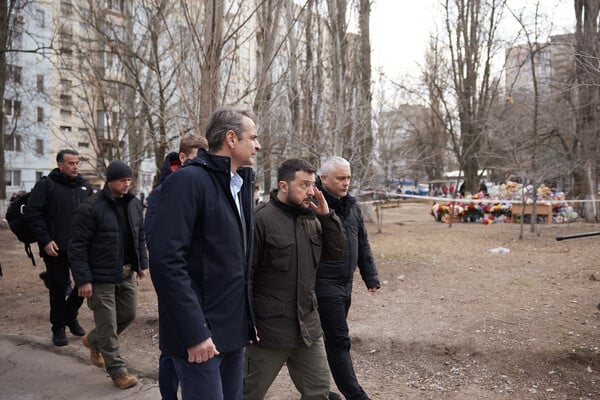 Η επίσκεψη του Κυριάκου Μητσοτάκη στην Οδησσό μέσα από 17 φωτογραφίες