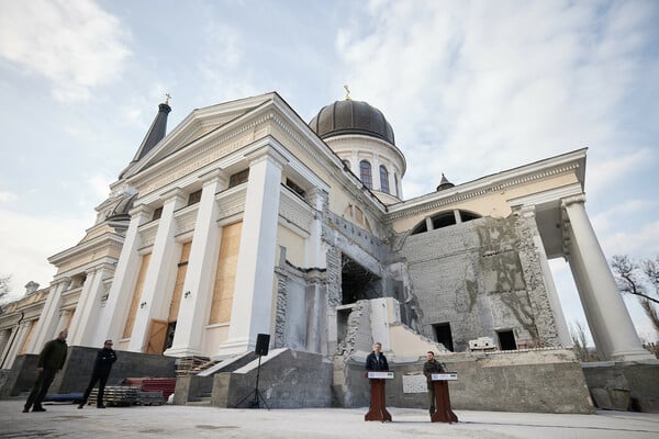 Η επίσκεψη του Κυριάκου Μητσοτάκη στην Οδησσό μέσα από 17 φωτογραφίες