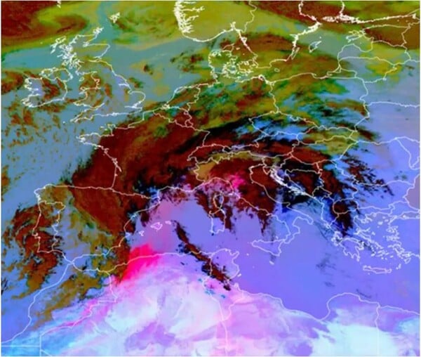 Η αφρικανική σκόνη από τη Σαχάρα καλύπτει Ελβετία, Γαλλία και Γερμανία