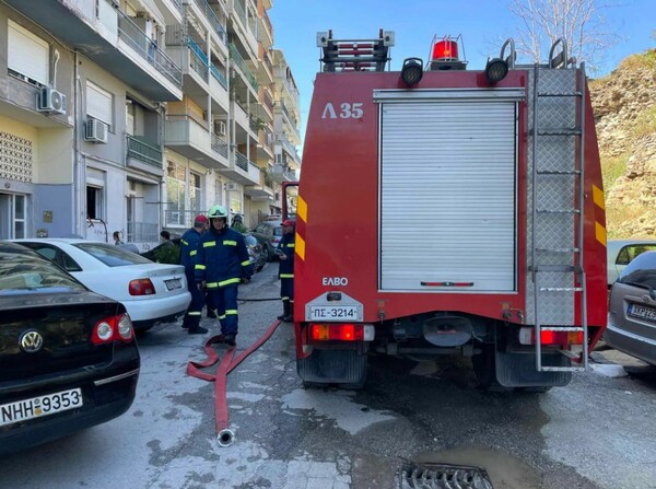 Φωτιά σε διαμέρισμα στη Θεσσαλονίκη - Επτά άτομα απεγκλώβισε η Πυροσβεστική