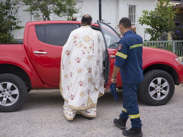 Αγιασμός οχημάτων στο Ναύπλιο