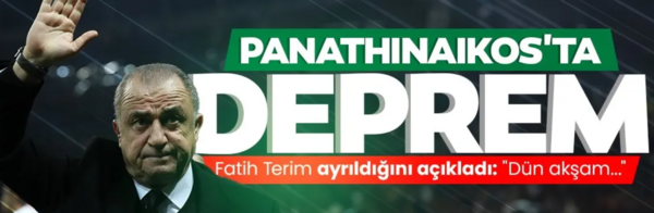 «Εξάντλησε κάθε ελπίδα»: Τα τουρκικά ΜΜΕ για την απόλυση του Φατίχ Τερίμ από τον Παναθηναϊκό