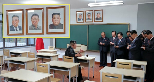 Βόρεια Κορέα: Για πρώτη φορά το πορτρέτο του Κιμ Γιονγκ Ουν δίπλα στα πορτρέτα των προγόνων του