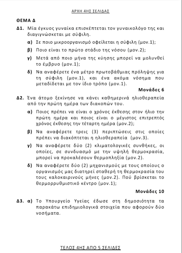 Πανελλήνιες 2024: Τα θέματα στα μαθήματα των ΕΠΑΛ