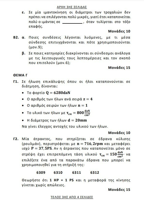 Πανελλήνιες 2024: Τα θέματα στα μαθήματα των ΕΠΑΛ