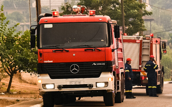 Χωρίς ενεργό μέτωπο η φωτιά στην Κερατέα - Υψηλός κίνδυνος πυρκαγιάς και σήμερα