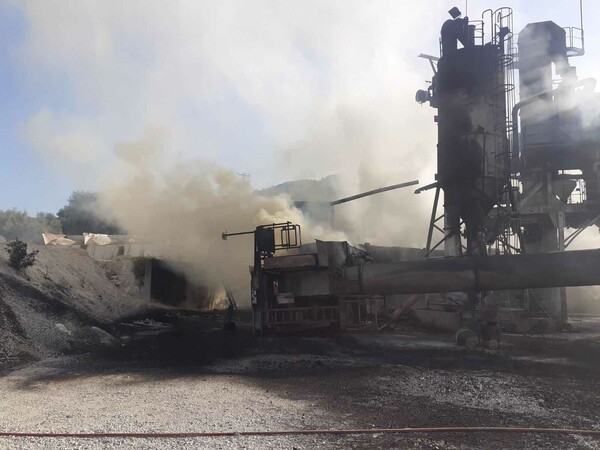 Αιτωλοακαρνανία: Ένας νεκρός από φωτιά σε σε εργοτάξιο πίσσας στην Λεπενού