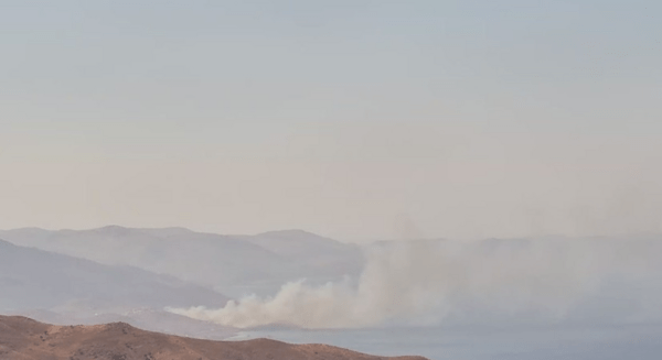 Φωτιά τώρα στην Χίο