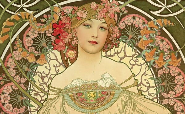 Το πνεύμα της Art Nouveau και το έργο του Alphonse Mucha σε μια μεγάλη έκθεση