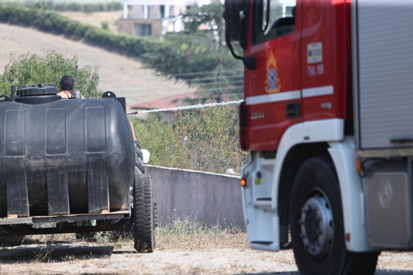 Δράμα: Καίει για έκτη μέρα η φωτιά στο Φαλακρό