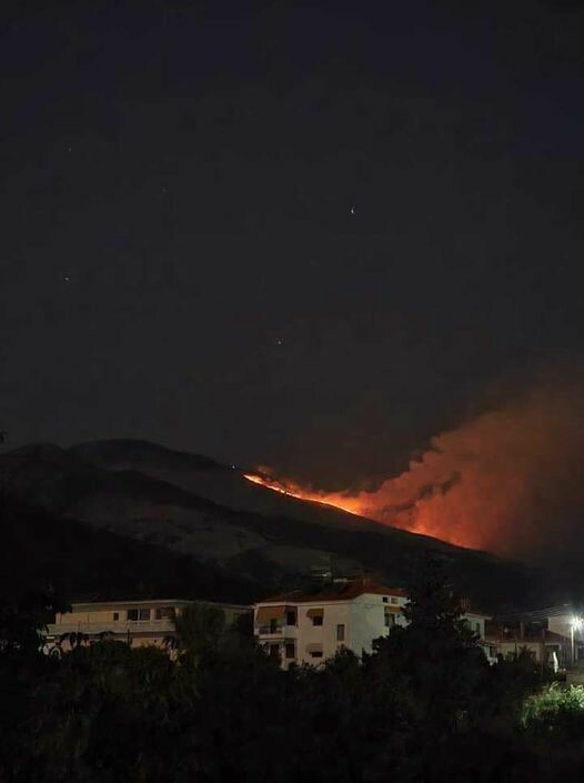 Περιβαλλοντική καταστροφή στο Φαλακρό Δράμας - Για έβδομη ημέρα καίει η φωτιά