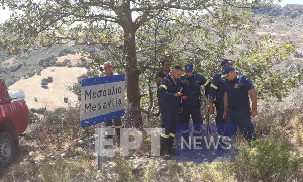 Υπό έλεγχο η φωτιά στον Πλατανιά Χανίων - Εκκενώθηκε το φαράγγι των Δελιανών