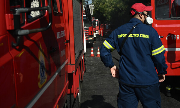 Φωτιά τώρα στην ΒΙΠΕ Πρέβεζας