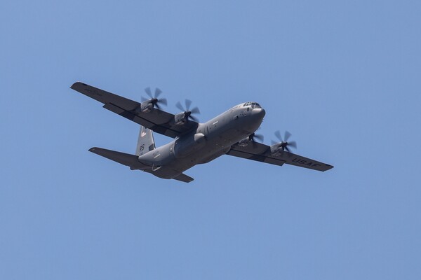 ΕΑΒ: Παραδόθηκε πλήρως επισκευασμένο το C-130 που είχε προσκρούσει σε στύλο στο αεροδρόμιο Κεφαλονιάς