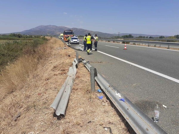 Θανατηφόρο τροχαίο στην Ιόνια Οδό - Νεκρή 50χρονη