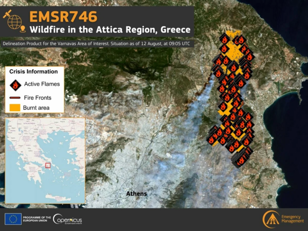 Φωτιά στην Αττική: Βίντεο από drone με τις καμένες εκτάσεις