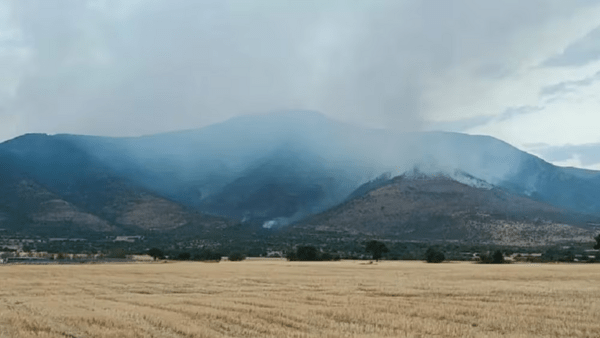 Σέρρες: Καίει για 27 ημέρες η φωτιά στο όρος Όρβηλος – Σε απόγνωση βρίσκονται οι κάτοικοι