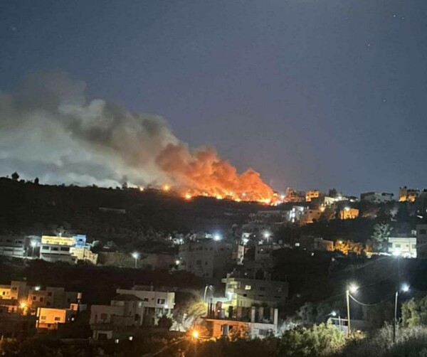 Ισραηλινοί έποικοι πυρπόλησαν χωριό στη Δυτική Όχθη