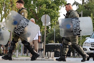 Θεσσαλονίκη: Σε εξέλιξη οι συγκεντρώσεις διαμαρτυρίας στη ΔΕΘ 