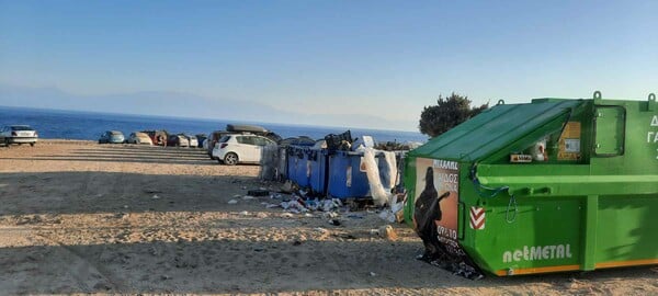 Γαύδος: Τριτοκοσμικές καταστάσεις με σωρούς σκουπιδιών στο πιο πολυσύχναστο σημείο του νησιού