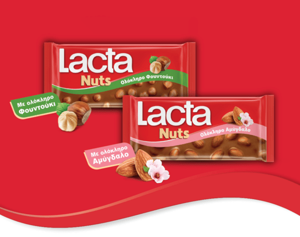 Η Lacta παρουσιάζει τη νέα σειρά σοκολάτας "Lacta Nuts" – Μία νέα εμπειρία γεύσης που θα λατρέψετε