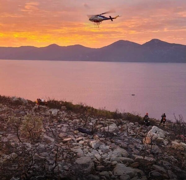 Σάμος: Συνελήφθη άνδρας για τη φωτιά στο Πράσο