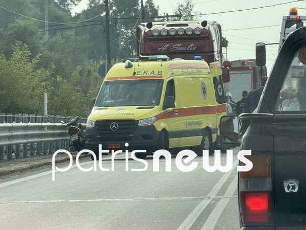 Τροχαίο δυστύχημα στην Ηλεία: Μια νεκρή μετά από σφοδρή σύγκρουση ΙΧ