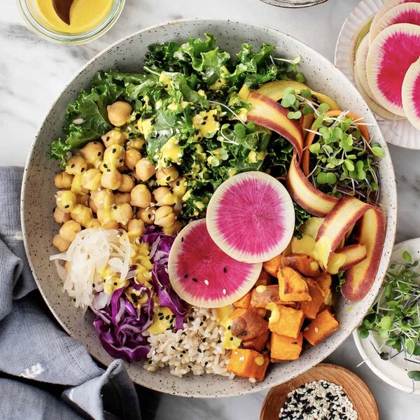 Buddha bowl, ostrovegan, tempeh: Το λεξικό της χορτοφαγίας