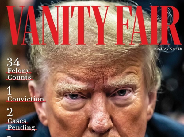 Ντόναλντ Τραμπ: Το νέο ψηφιακό εξώφυλλο του Vanity Fair τον αποδομεί σε 9 λέξεις