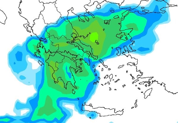 Καιρός: Αναλυτικοί χάρτες με πρόβλεψη ανά ημέρα - Ποιες περιοχές επηρεάζονται