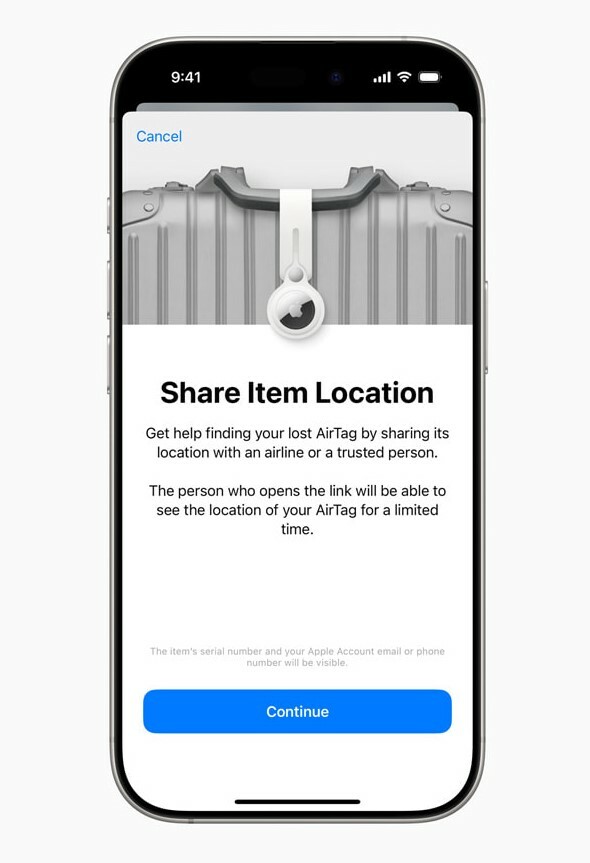 Apple: Η νέα λειτουργία στα AirTag - Πώς θα βρίσκουν χαμένες βαλίτσες