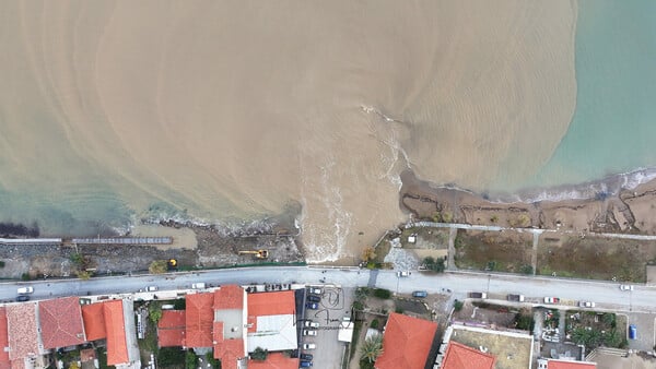 Κακοκαιρία στη Λήμνο: Εικόνες από ψηλά αποτυπώνουν την καταστροφή