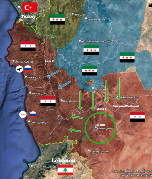 Συρία: Αν ο Άσαντ χάσει τη Χομς χάνει τη Συρία - Τα σενάρια με χάρτες